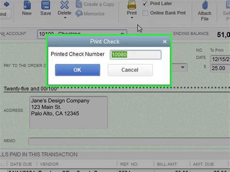 How do I Print a Check in QuickBooks Online? A Comprehensive Guide