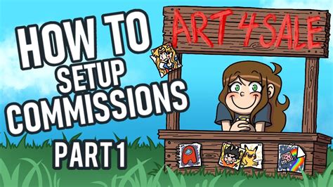 how to start doing art commissions