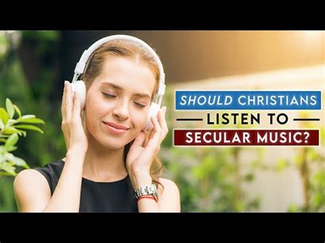 Is it a sin to listen to secular music, or is it just a melody in the chaos of existence?